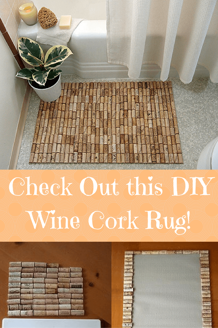 Make Your Own Wine Cork Rug!